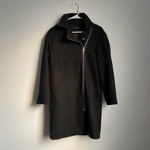 Topshop Women’s Black Coat size 4